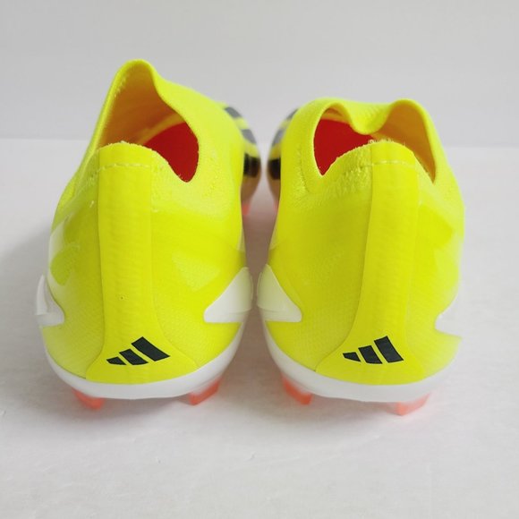 NEW Adidas X Crazyfast Elite Laceless FG Soccer Cleats IG0612 Size 10 Solar Yell - Picture 5 of 9